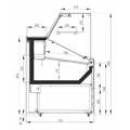 Холодильная витрина Carboma GС75 SV 1,5-1